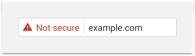 Varnostno opozorilo v brskalniku Google Chrome Varnostno opozorilo v brskalniku Google Chrome