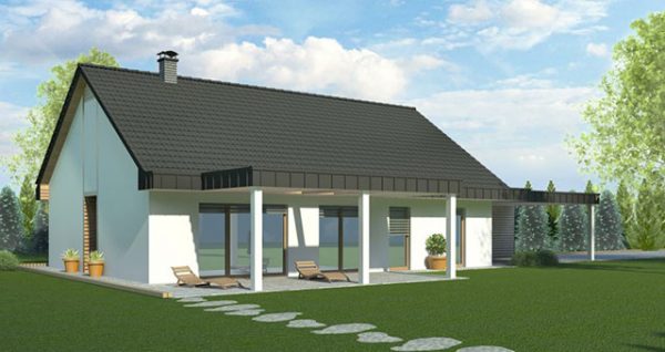 Montažna hiša Rihter 105/3 Montažna hiša Rihter 105/3