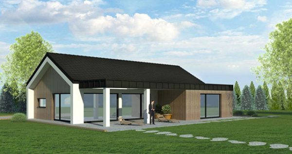 Montažna hiša Rihter 116/3 Montažna hiša Rihter 116/3
