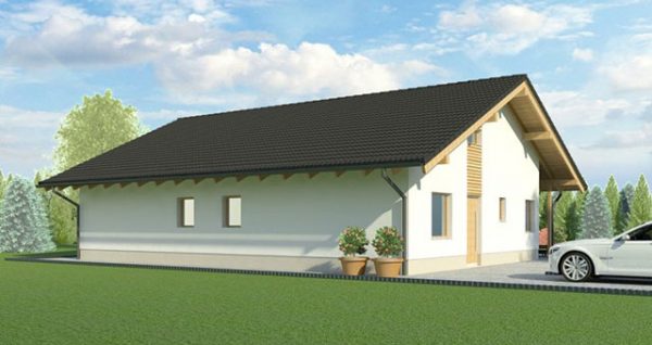 Montažna hiša Rihter 134 Montažna hiša Rihter 134