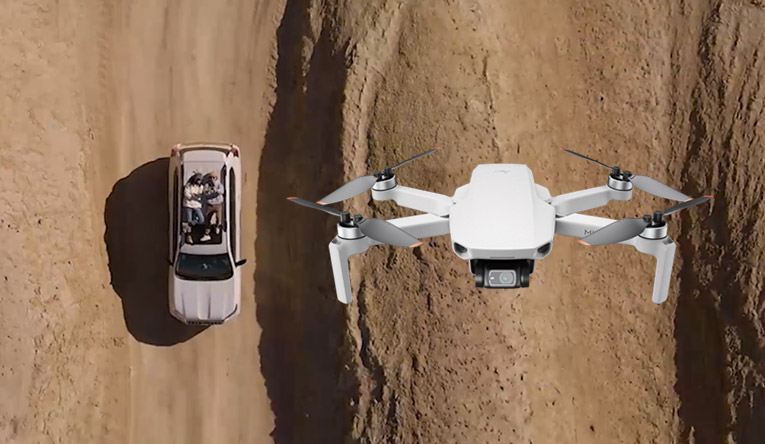 DJI Mini 2: majhen, a mogočen kvadrokopter DJI Mavic Mini 2